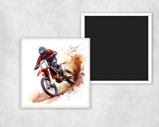 Motorbike Style Magnets